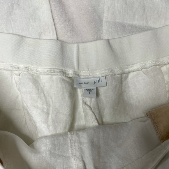 J. Jill Love Linen Lagenlook Tapered Pull On Pants - Picture 2 of 4